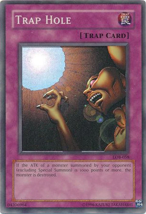 Trap Hole - LOB-058 - Super Rare