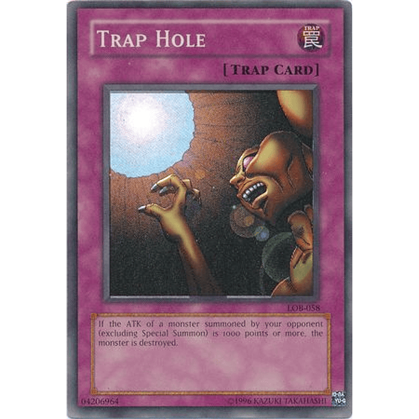 Trap Hole - LOB-058 - Super Rare (español)