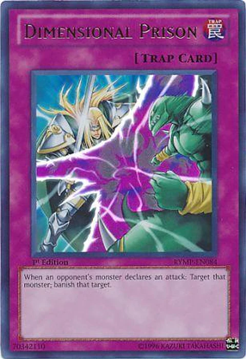 Dimensional Prison - RYMP-EN084 - Ultra Rare (dañada)