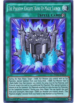 The Phantom Knights' Rank-Up-Magic Launch - INOV-EN054 - Super Rare
