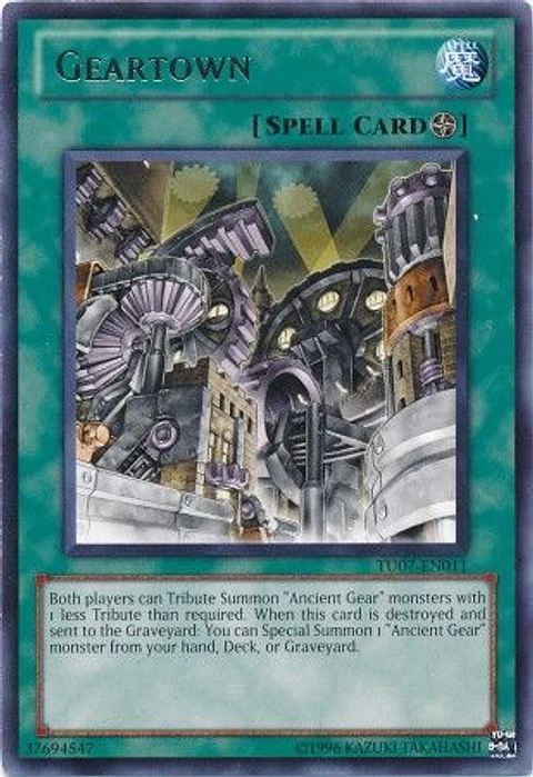 Geartown - TU07-EN011 - Rare