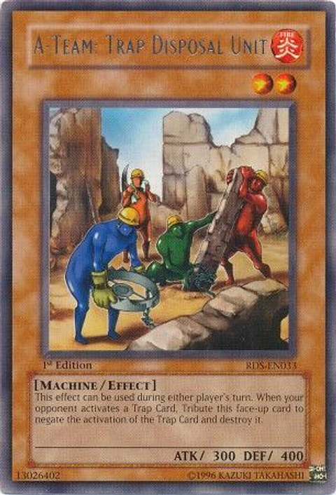 A-Team: Trap Disposal Unit - RDS-EN033 - Rare