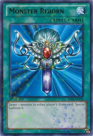 Monster Reborn - BP02-EN128 - Mosaic Rare  1