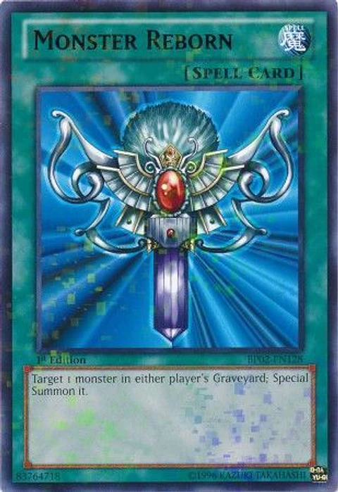 Monster Reborn - BP02-EN128 - Mosaic Rare 