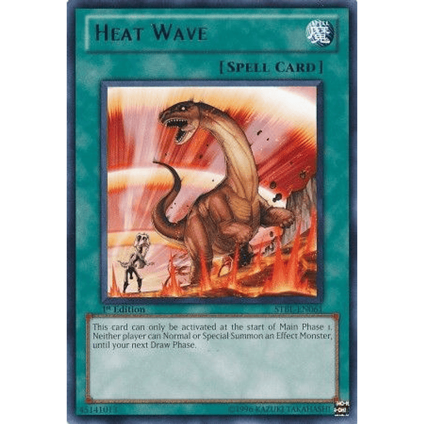 Heat Wave - STBL-EN061 - Rare 