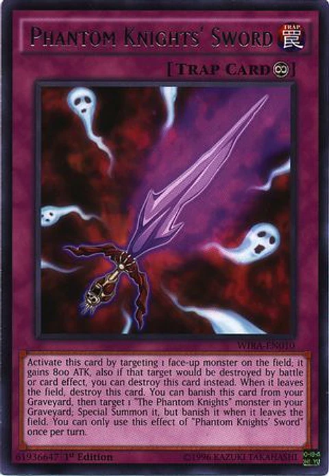Phantom Knights' Sword - WIRA-EN010 - Rare