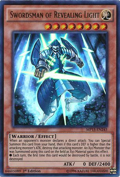 Swordsman of Revealing Light - MP15-EN245 - Ultra Rare