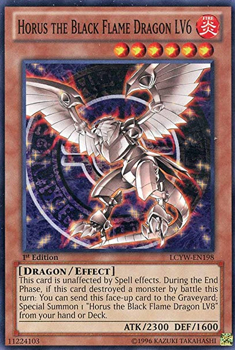 Horus the Black Flame Dragon LV6 - LCYW-EN198 - Common