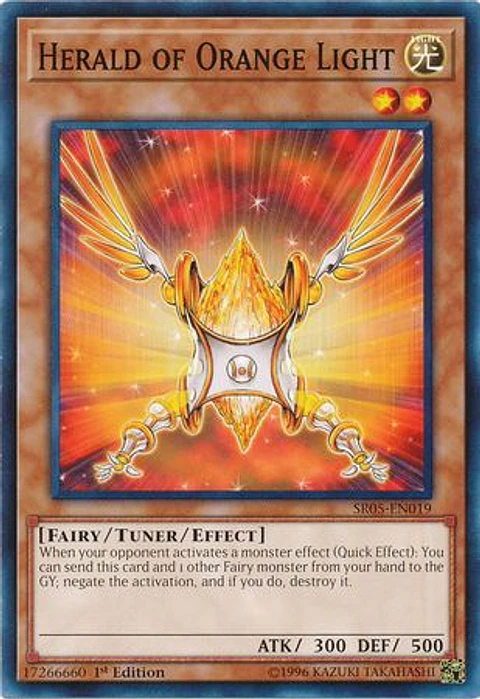 Herald of Orange Light - SR05-EN019 - Common