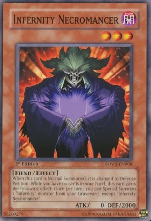 Infernity Necromancer - SOVR-EN008 - Common
