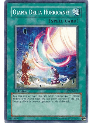 Ojama Delta Hurricane!! - DP2-EN018 - Common (dañada)