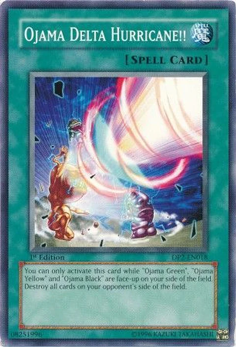 Ojama Delta Hurricane!! - DP2-EN018 - Common (dañada)
