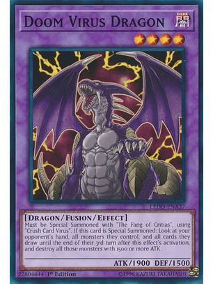 Doom Virus Dragon - LEDD-ENA37 - Common 
