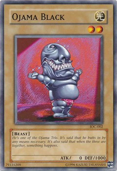 Ojama Black - IOC-002 - Common