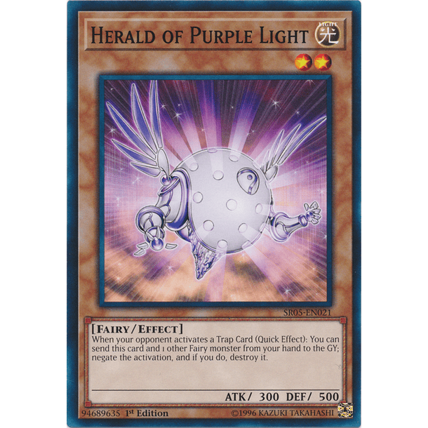 Herald of Purple Light - SR05-EN021 - Common