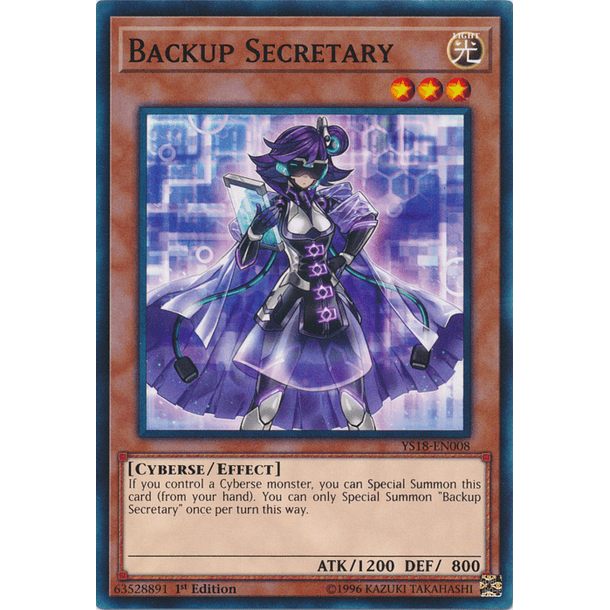 Backup Secretary - YS18-EN008 - Common