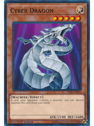 Cyber Dragon - YS18-EN014 - Common