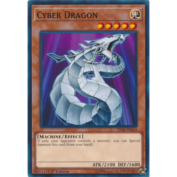Cyber Dragon - YS18-EN014 - Common