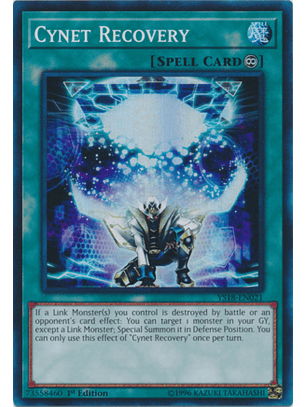 Cynet Recovery - YS18-EN021 - Super Rare