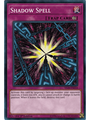 Shadow Spell - YS18-EN034 - Common