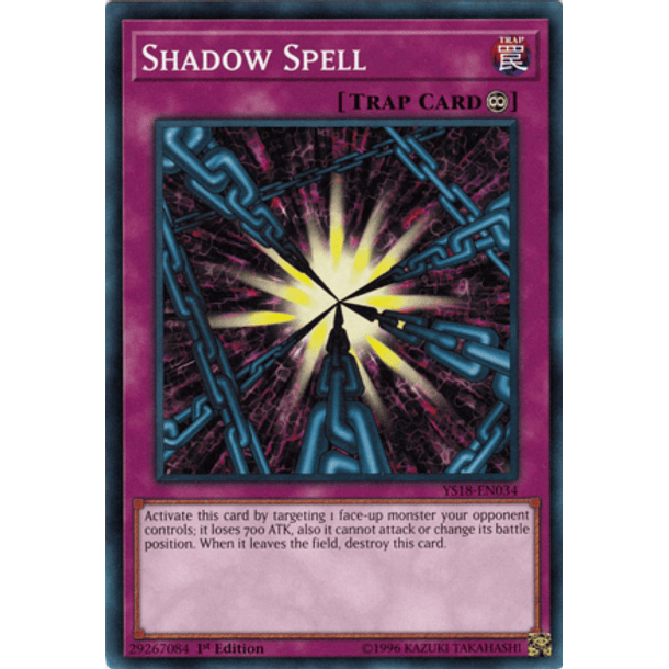 Shadow Spell - YS18-EN034 - Common