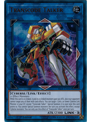 Transcode Talker - YS18-EN041 - Ultra Rare