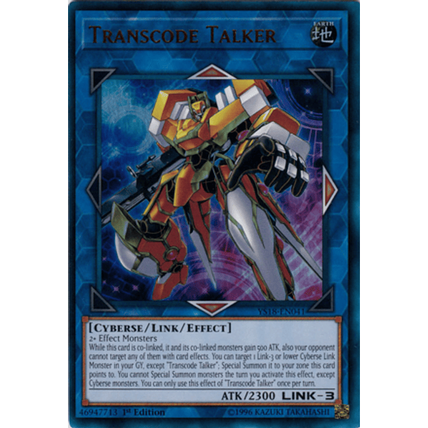 Transcode Talker - YS18-EN041 - Ultra Rare