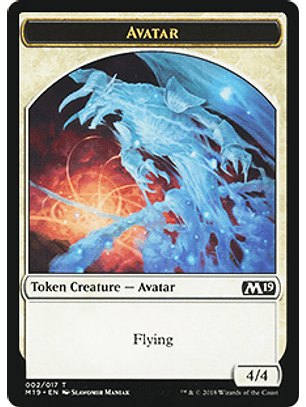 Avatar Token - M19 - 002