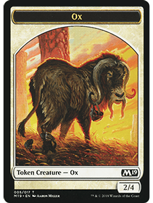 Ox Token - M19 - 005