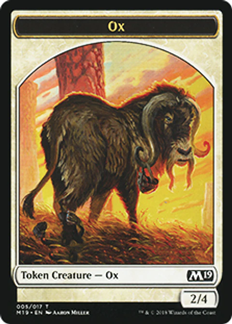 Ox Token - M19 - 005