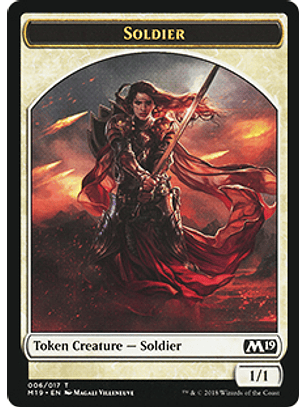 Soldier Token - M19 - 006