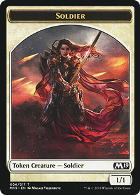 Soldier Token - M19 - 006