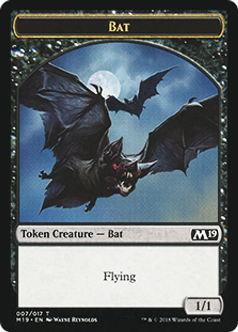 Bat Token - M19 - 007
