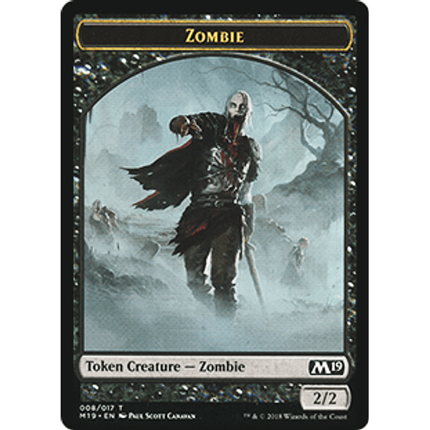 Zombie Token - M19 - 008