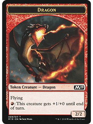 Dragon Token - M19 - 009