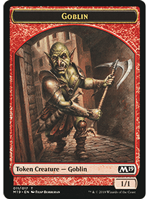 Goblin Token - M19 - 011