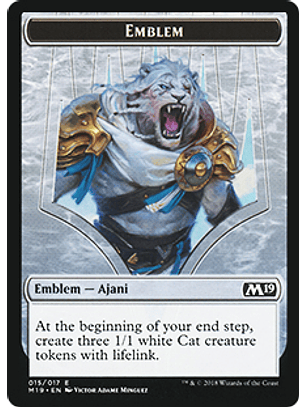 Ajani Emblem - M19 - 015