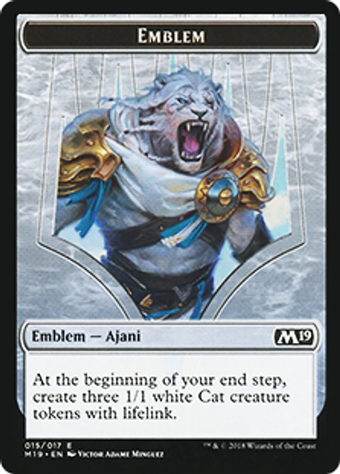 Ajani Emblem - M19 - 015