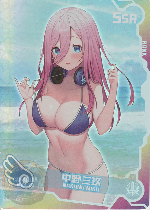Nakano Miku - SNPD-5-4 - 190 SSR