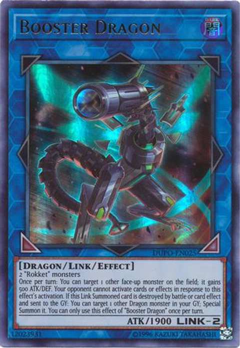 Booster Dragon - DUPO-EN025 - Ultra Rare 
