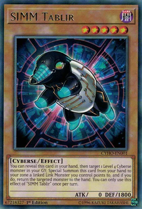 SIMM Tablir - CYHO-EN001 - Rare