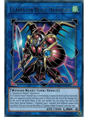 Gladiator Beast Dragases - CYHO-EN099 - Rare
