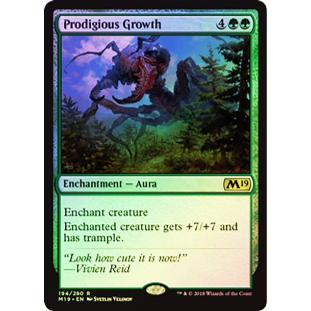 Prodigious Growth - M19 ★