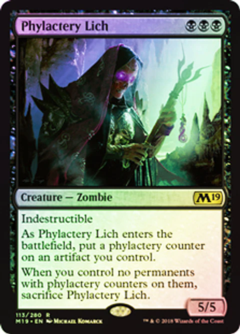 Phylactery Lich - M19 ★