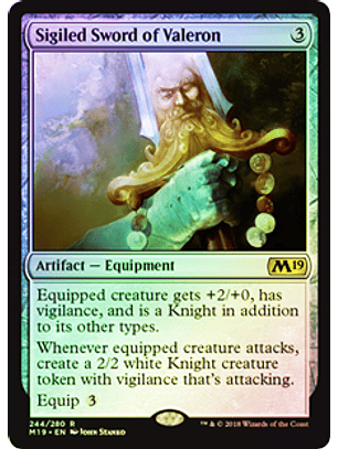 Sigiled Sword of Valeron - M19 - R ★