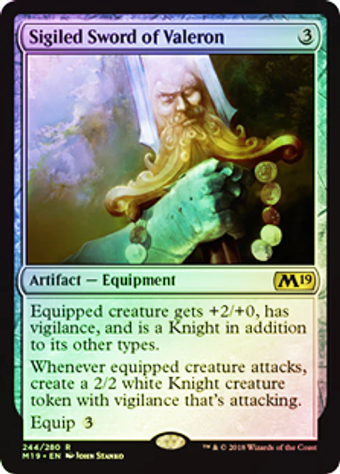 Sigiled Sword of Valeron - M19 - R ★