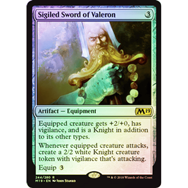 Sigiled Sword of Valeron - M19 - R ★