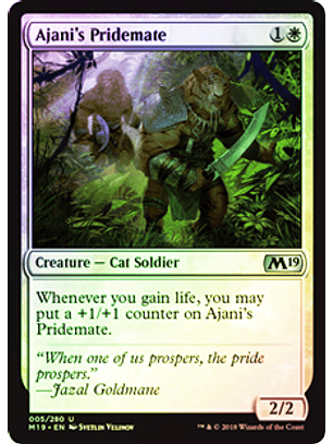 Ajani's Pridemate - M19 - U ★