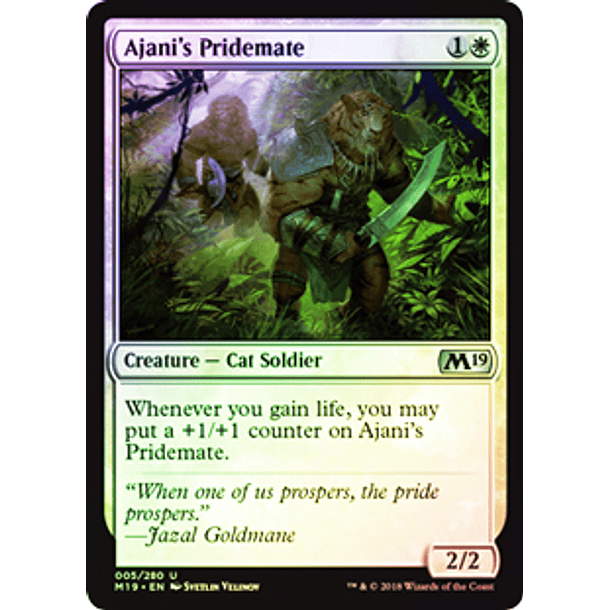 Ajani's Pridemate - M19 - U ★