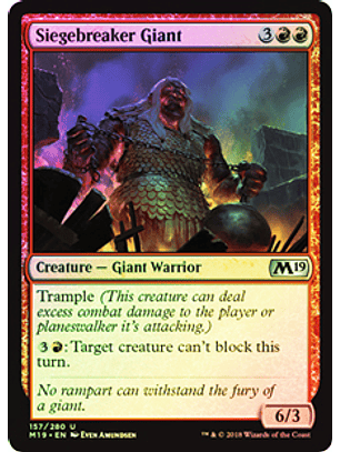 Siegebreaker Giant - M19 - U ★